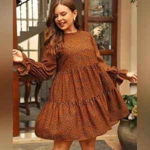 Dalmatian Print Dress Size 1XL